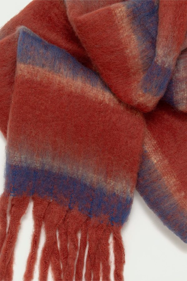 Chunky Striped Scarf - Image 4