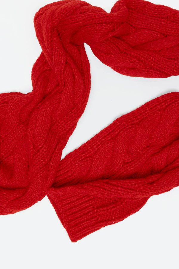 Cable Knit Scarf - Image 3