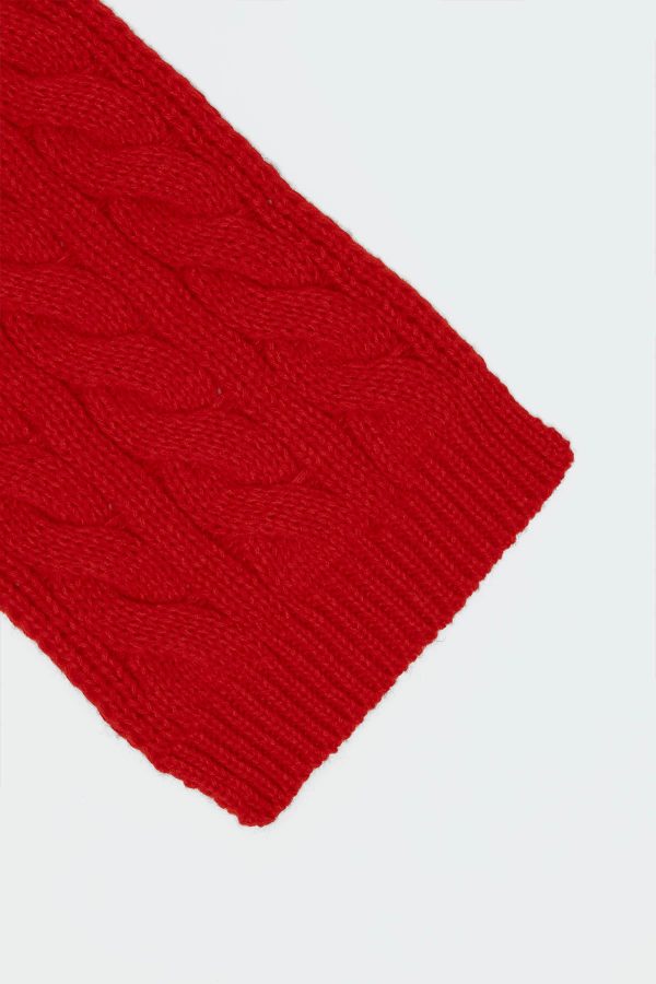 Cable Knit Scarf - Image 4