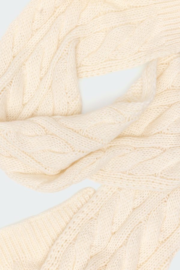 Cable Knit Scarf - Image 4