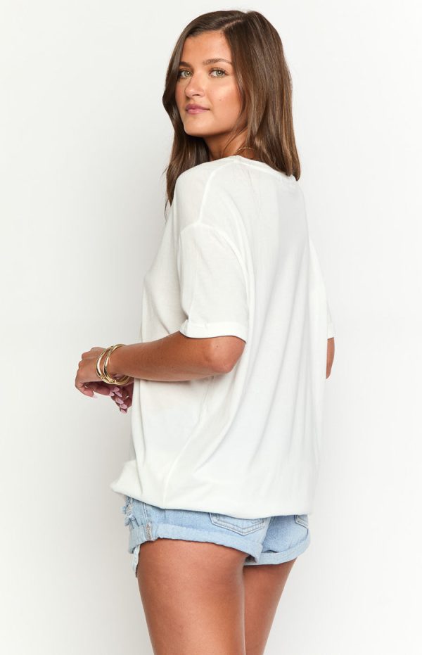 The Laundry Room First Rodeo White Oversized Tee - Image 6